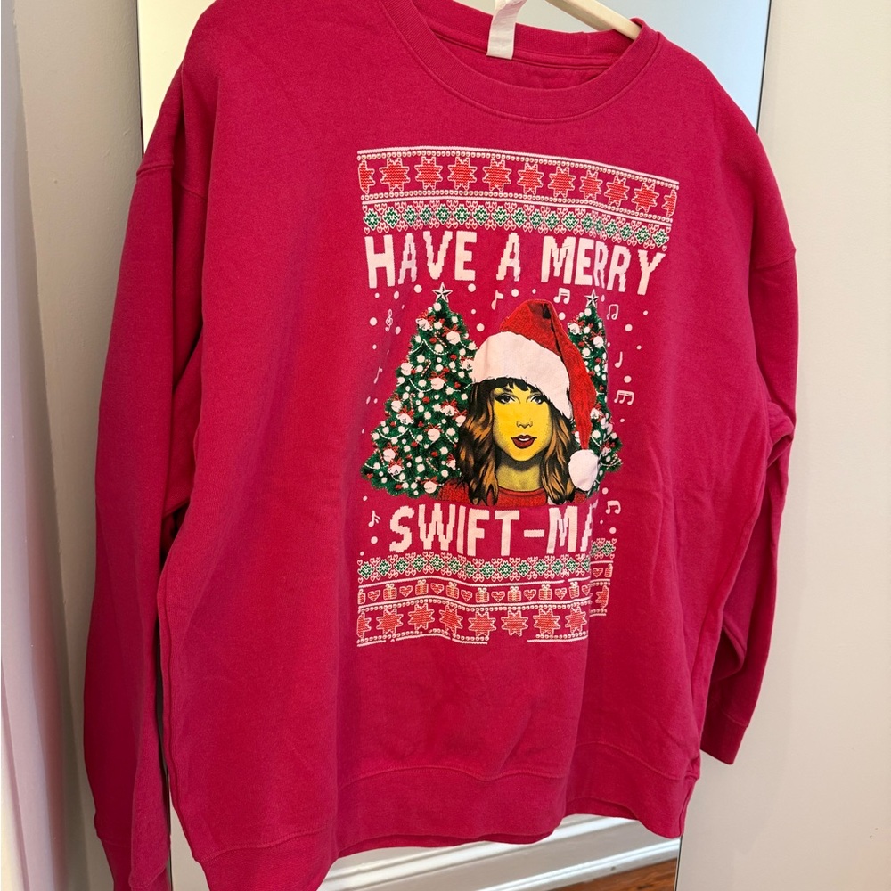 Taylor Swift Merry Swift-Mas Sweatshirt